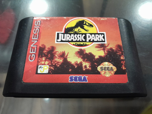 Jurassic Park Para Sega Genesis,excelente Titulo.