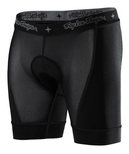  Short Mtb Pro Troy Lee Desings  Inner Liner Solid Black