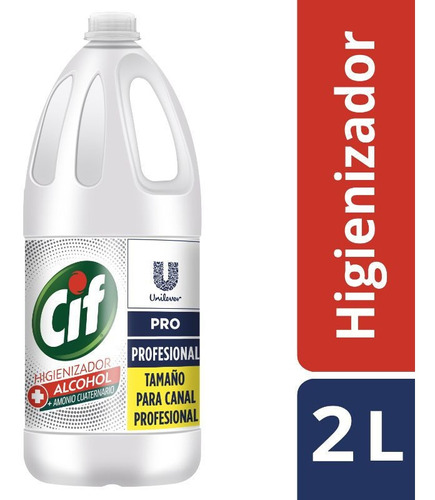 Higienizador Alcohol Cif 2l (2 Unidades)-super