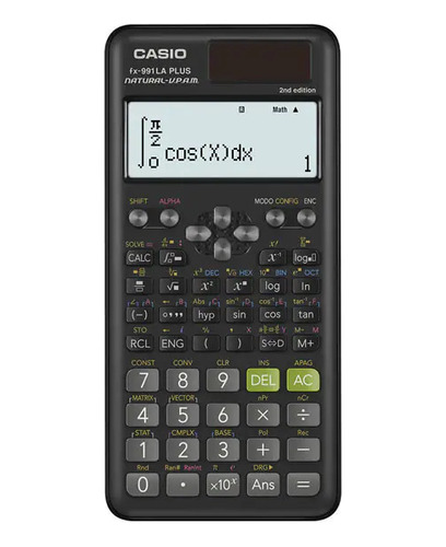 Calculadora Cientifica Casio Fx-991laplus-2 Matrices Solar