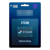 Gift Card Steam R$ 100