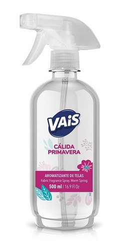 Perfumante De Telas Cálida Primavera 500ml Vais