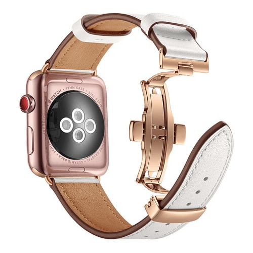 Correa De Cuero Para Apple Watch Ultra Pulsera De Repuesto