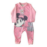 Pijama Body Enterito Polar Disney  Licencia Minnie O Mickey