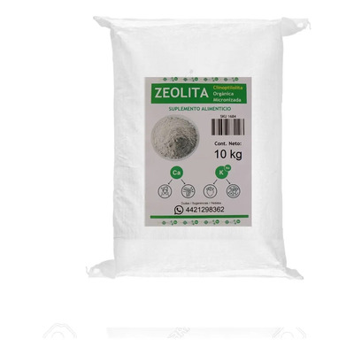 Saco De Zeolita Clinoptilolita Orgánica Micronizada Activada | Meses sin interés