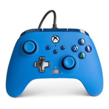 Control Joystick Acco Brands Powera Enhanced Wired Controller For Xbox Series X|s Blue