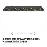 Behringer Di4800a - Caja Di-box Profesional De 4 Canales