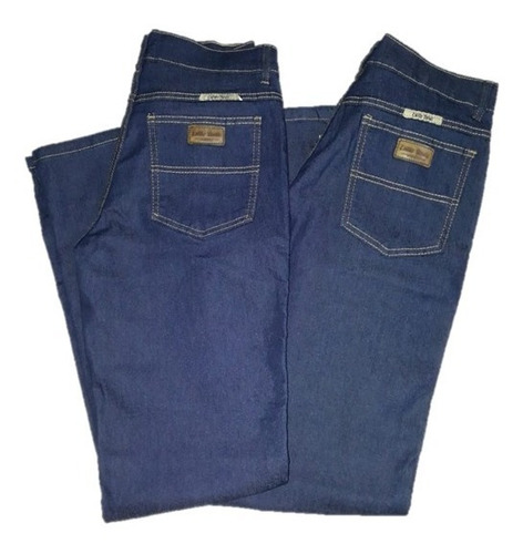 Kit 2 Calças Jeans Masculina Estilo Básica Lycra Ref: 916