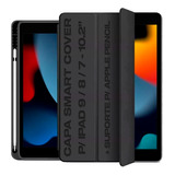 Capa Smart Cover Compatível iPad 7a, 8a E 9a Geração/ 10.2 