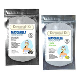 2 Mascarillas Hidroplasticas 100g (carbón / Limón)