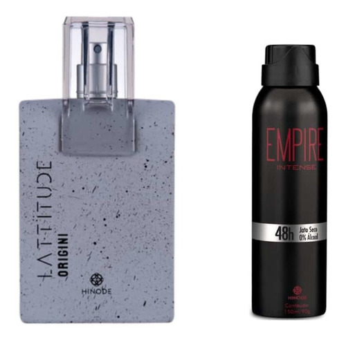 Kit Perfume Latitude Origini. Desodorante Empire Intense.