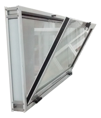 Ventana Banderola Aluminio 150x50 Vidrio 4mm Con Mosquitero