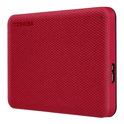 Disco Duro Externo 2.5 Toshiba Canvio Advanced 1tb Portátil Color Rojo | Envío gratis