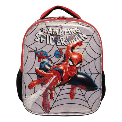 Mochila Kinder Infantil Marvel Spider- Man Ruz Negro Estampado | Envío gratis