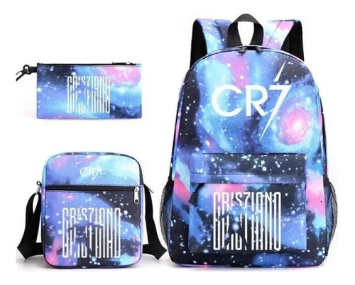 Pack De 3 Mochilas Cristiano Ronaldo