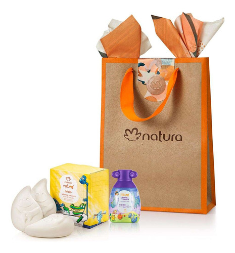 Presente Infantil Natura Naturé Kit Vegano Colônia/ Sabonete