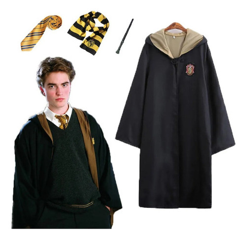 Disfraz De Gryffindor Harry Potter Adulto Niño