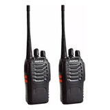 Pack 2 Radios Walkie Talkie Baofeng 888s Color Negro