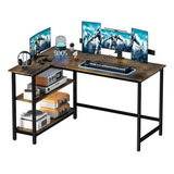 L Shaped Desk - 43 Inch Gaming Desk, Computer Corner Desk, H