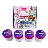 Colección Acrílicos Uñas Cookies Fantasy Nails 4 Pzs