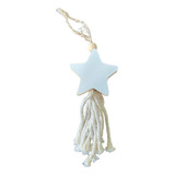 Figura Decorativa Mini Borla Estrella En Madera Mdf