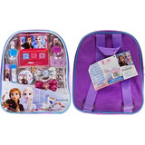 Pack Mochila Con Set De Cosmeticos Para Niña Frozen Original