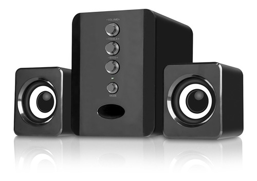 Equipo De Audio Usb Box Desktop Music D-202 Para Estéreo Con