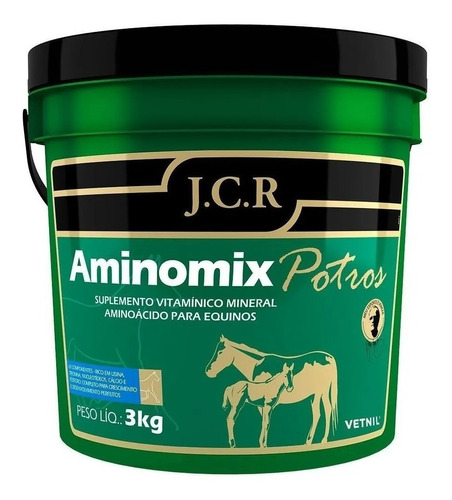 Suplemento Vitamínico Vetnil Aminomax Potros - 3kg