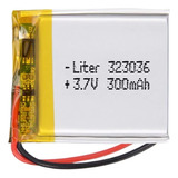 Batería Recargable De Litio 3.7v 300mah Reales