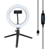 Aro Luz Led Selfie 3 Luces + Tripode Profesional Celular