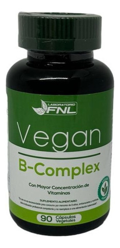 Vegan B Complex Vegana Complejo B B12 Vitamina B12 Vegano