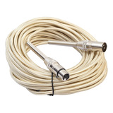 Cable Xlr De 16,4 Pies, Trenzado De Nailon, Macho A Hembra,