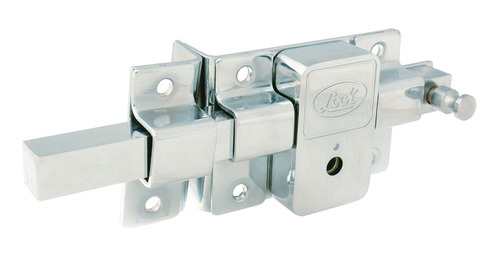 Cerradura Derecha Barra Libre Cromo Brillante Lock