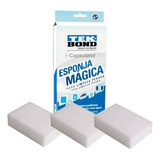 3 Eliminador De Manchas Tekbond Mr. Magic Sponge Clean Magic Eraser