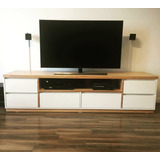 Mueble Rack Tv Nordico Escandinavo Paraiso