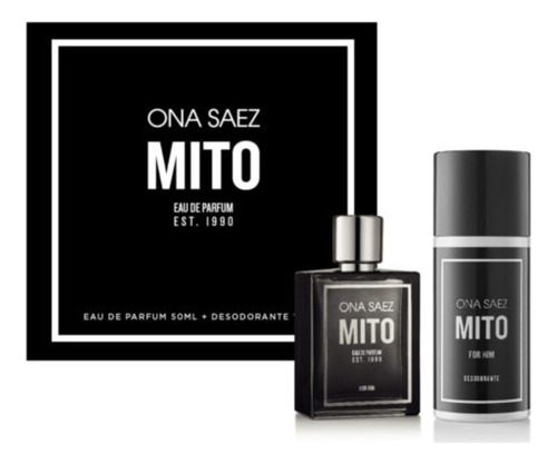 Perfume Hombre Ona Saez Mito Edp 50ml + Desodorante Set 