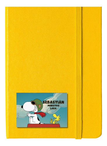 Etiquetas Pegatinas Stickers Escolares Nombre Snoopy Emilio