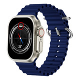 Smartwatch Fitness Notificaciones Reloj Malla Silicona 