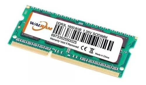 Memória Ram Ddr3 8gb 1600mhz Pc3/3l-12800 Walram 