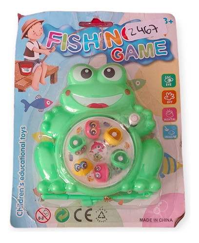 Juego Pescamagic Mini Pescamania 6 Peces 1 Caña