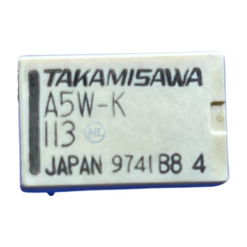 Rele A5w-k 5v 1amp 2 Contatos 10 Pinos Takamisawa