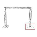 Treliças Box Truss Q25 Aço 1 Base 70x70cm - Lourenço