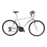  Bicicleta Mountain Bike Kelinbike Todoterreno Hombre R26 18  18v Frenos V-brakes Color Blanco Con Pie De Apoyo