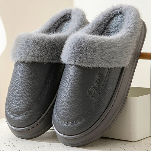 Zapatos Cuero Sintético Premium, Talla Grande,impermeables