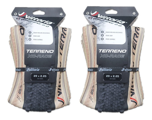 Pneus Bicicleta Vittoria Terreno 29x2.25 Mtb Kevlar Par Pro