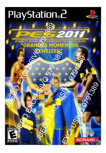 Boca  Play 2 / Pes 2011 Momentos Xeneizes / Parche Completo
