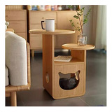 Mesa Gato 2 Pisos Con Cama Para Gato.