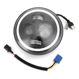 Aramox 7 Pulgadas Redondo Led Faro Halo Ángulo Ojos Luz Corr