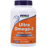 Ultra Omega-3 Molecularmente Destilado 180 Cap