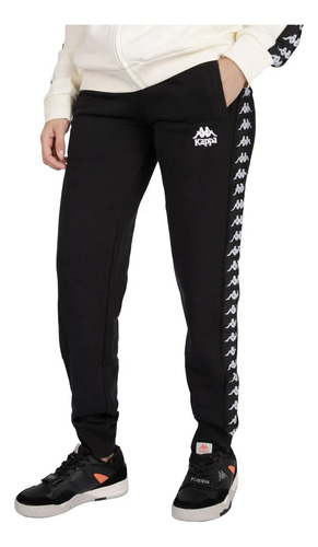 Jogging Kappa Banda Barnu 2 Negro Blanco Mujer